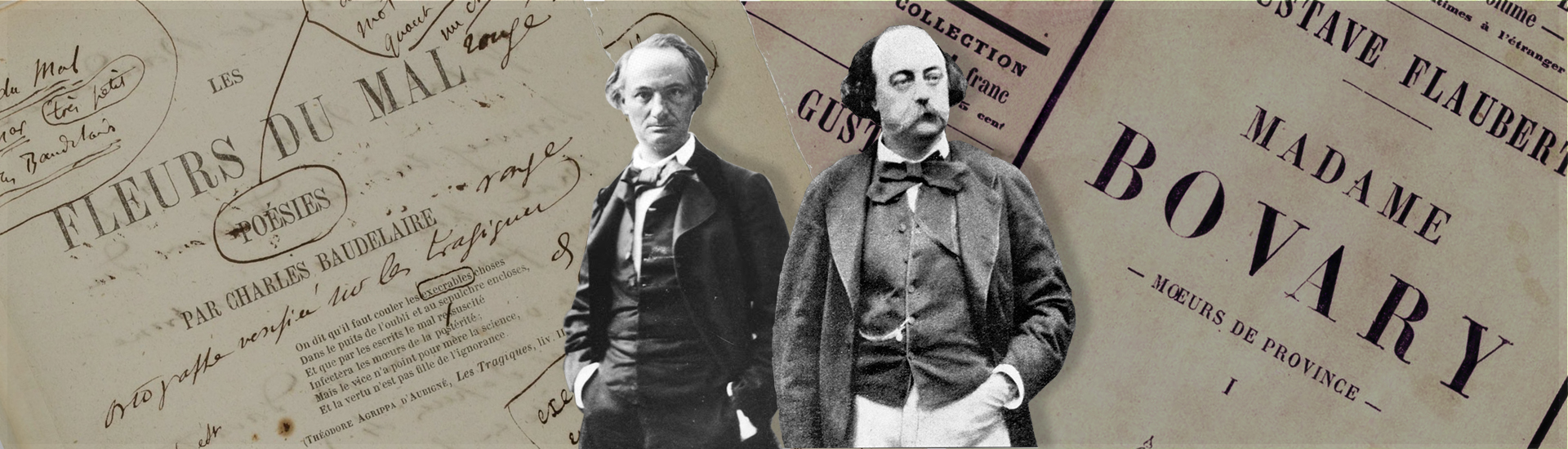 Baudelaire e Flaubert – due geni davanti alla giustizia